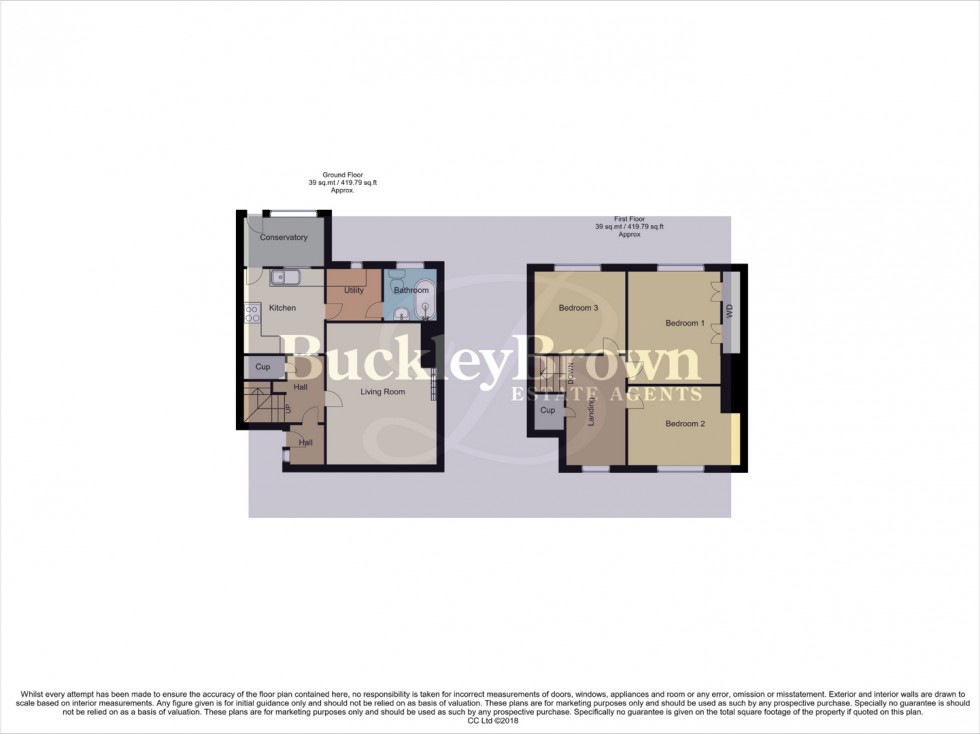 Floorplan for Wordsworth Avenue, Mansfield Woodhouse, Mansfield