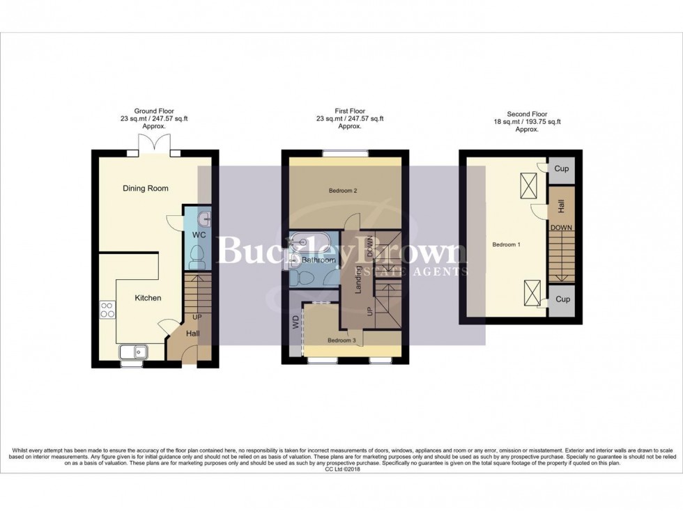 Floorplan for Excalibur Walk, Mansfield