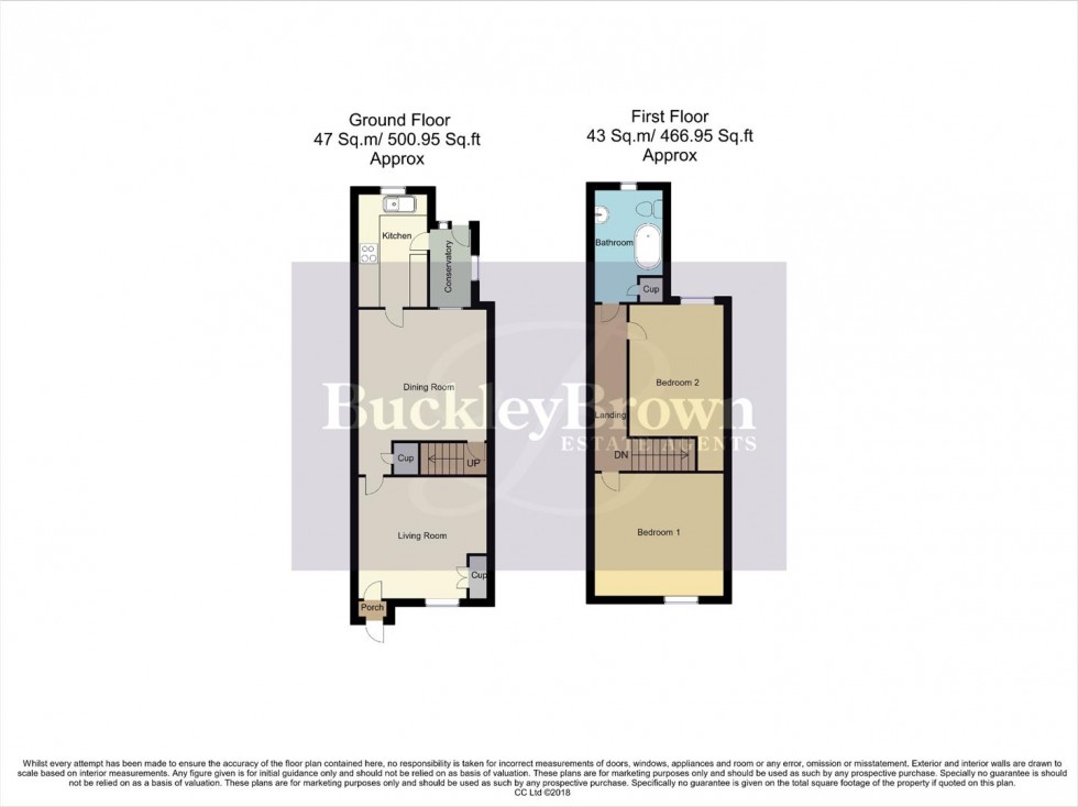 Floorplan for Leeming Lane South, Mansfield Woodhouse, Mansfield