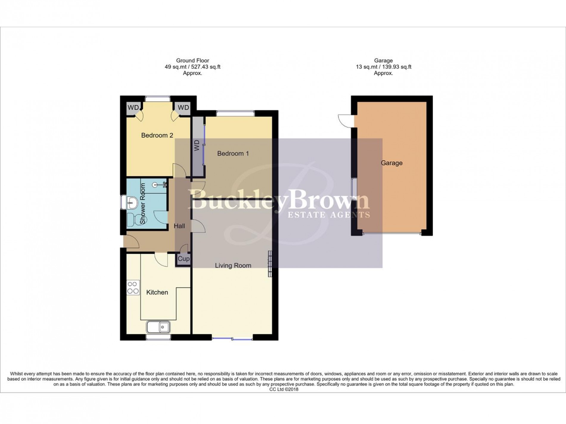 Floorplan for Little Hollies, Forest Town, Mansfield