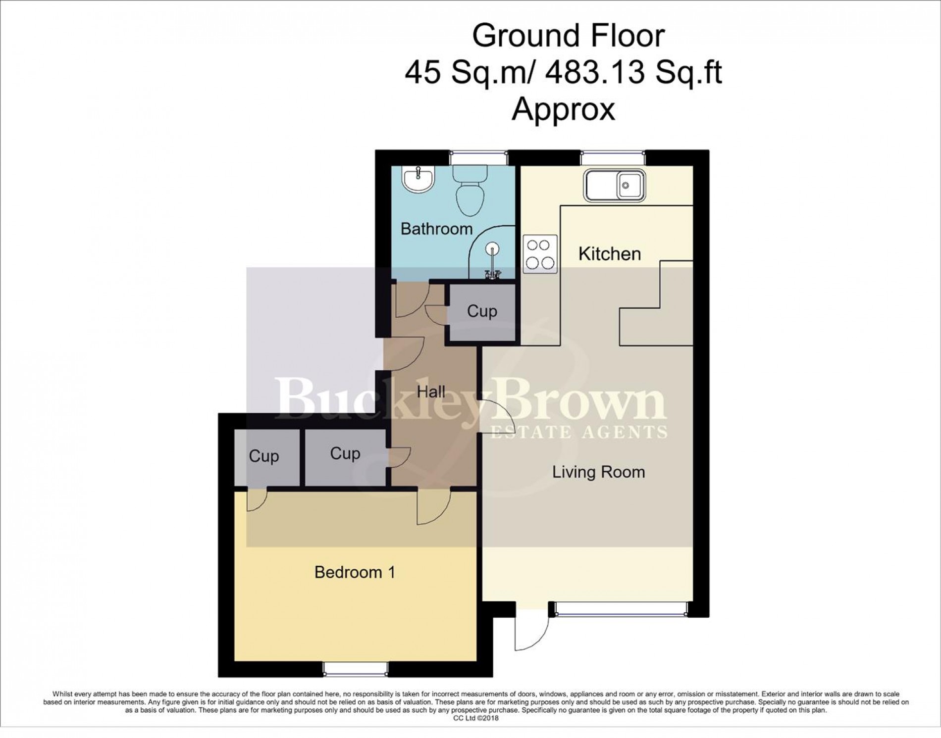 Floorplan for The Pastures, Tuxford, Newark