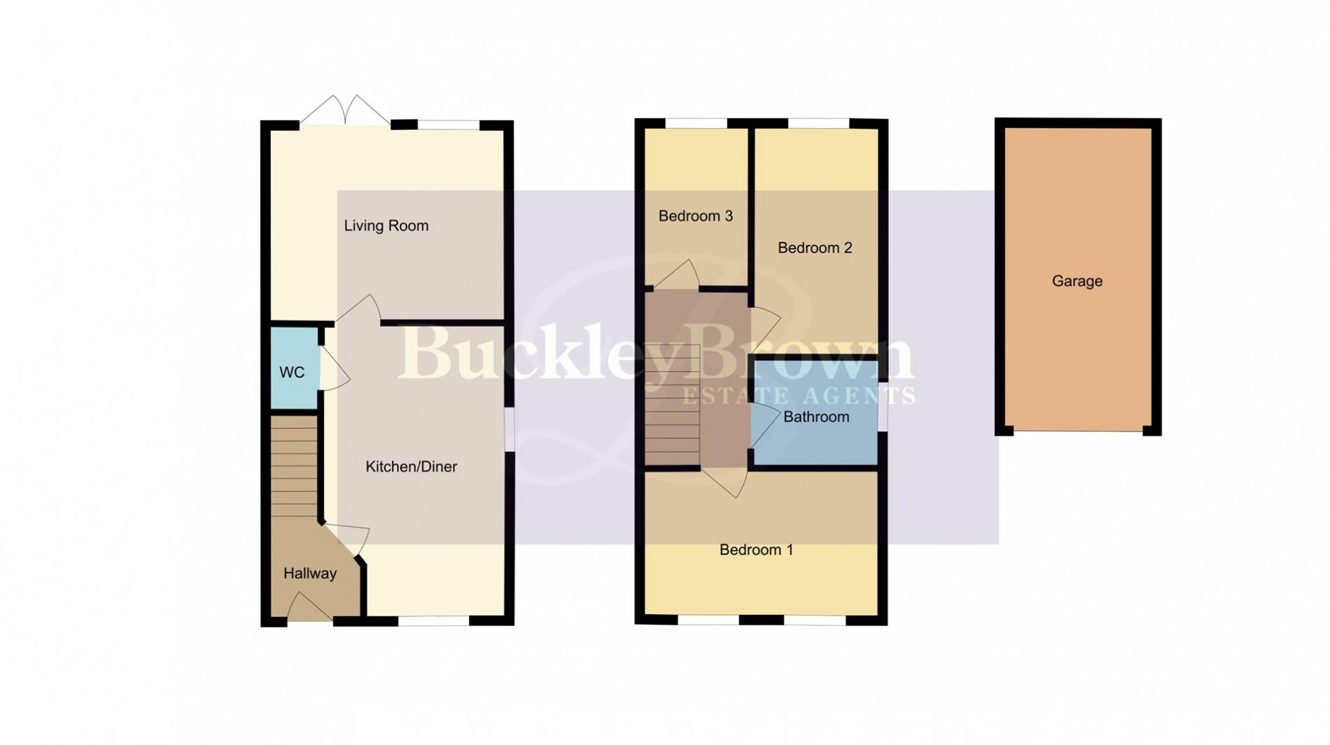 Floorplan for Elmton Way, Creswell, Worksop