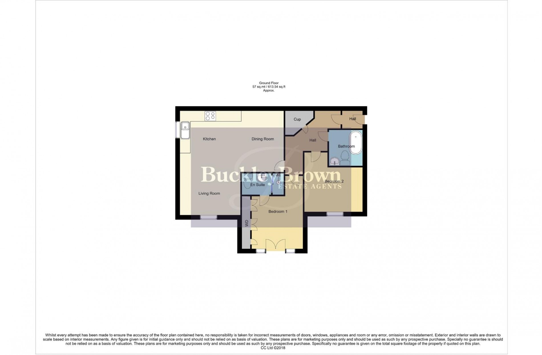 Floorplan for Goodwill Road, Ollerton, Newark