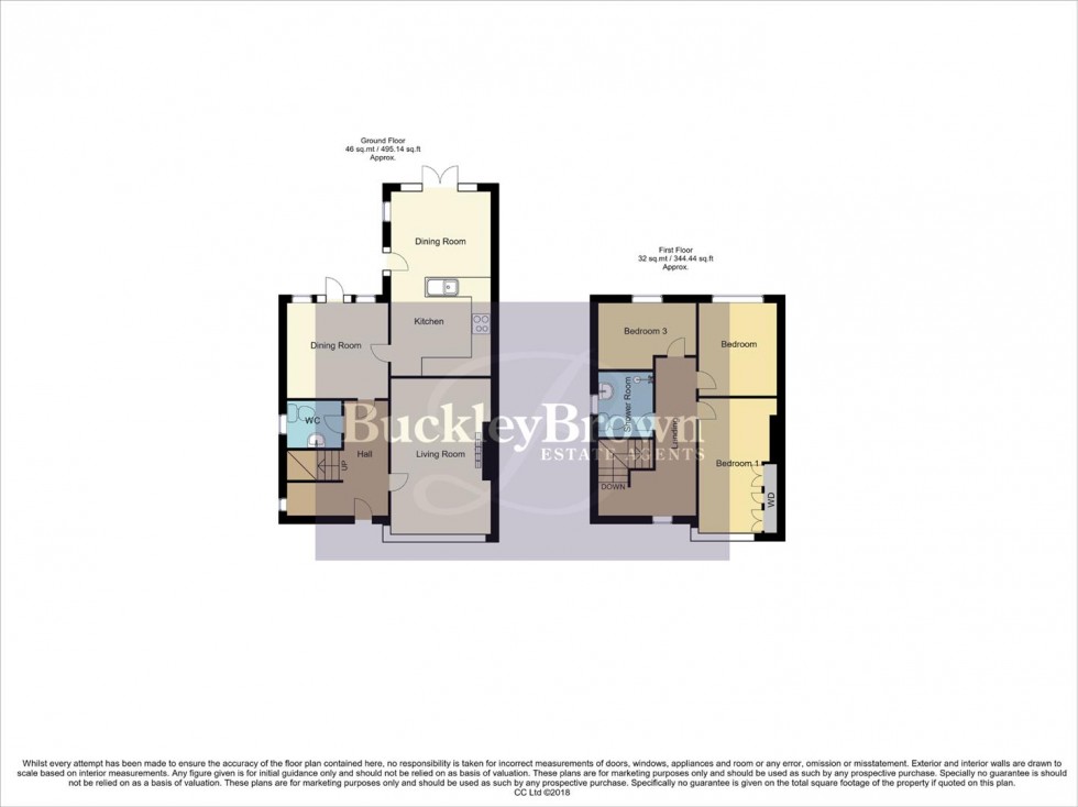 Floorplan for Windsor Road, Mansfield