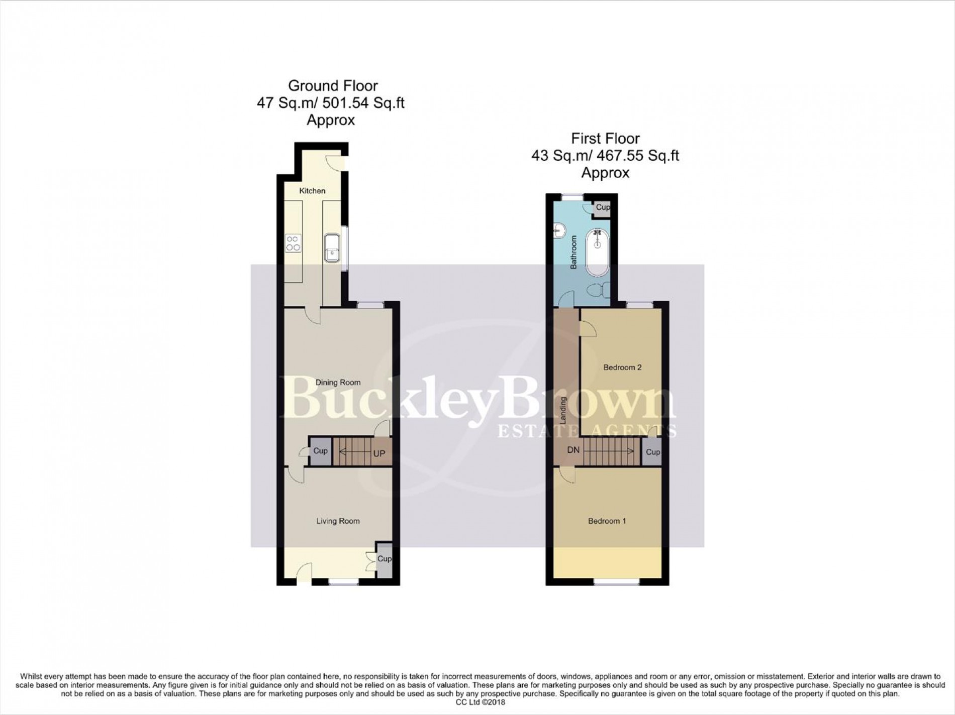 Floorplan for Leeming Lane South, Mansfield Woodhouse, Mansfield