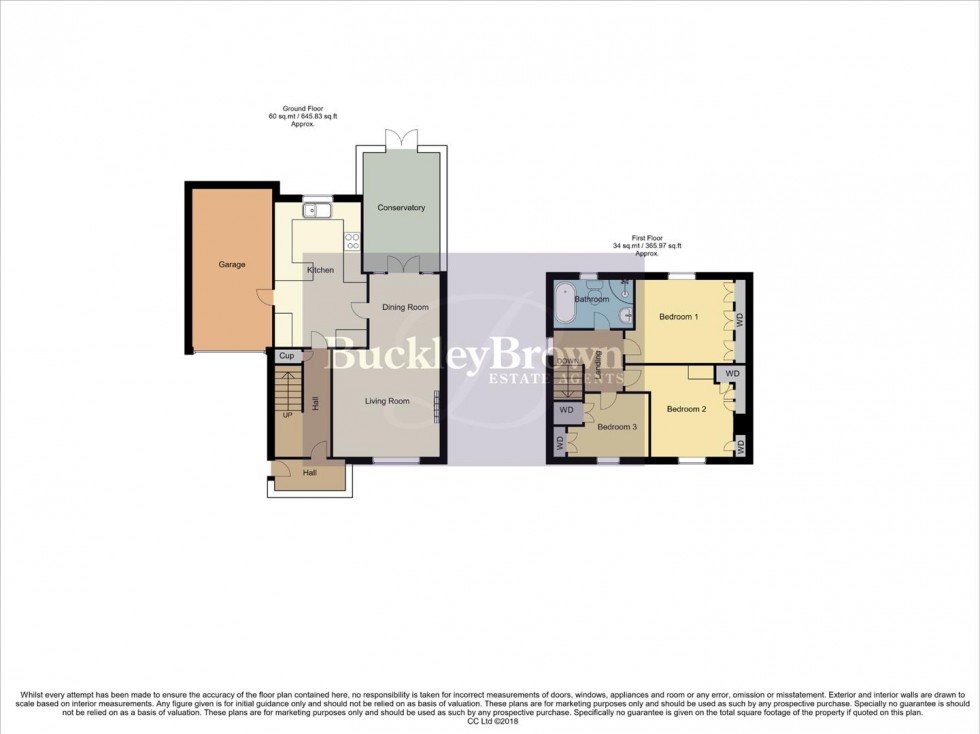 Floorplan for Farr Way, Blidworth, Mansfield
