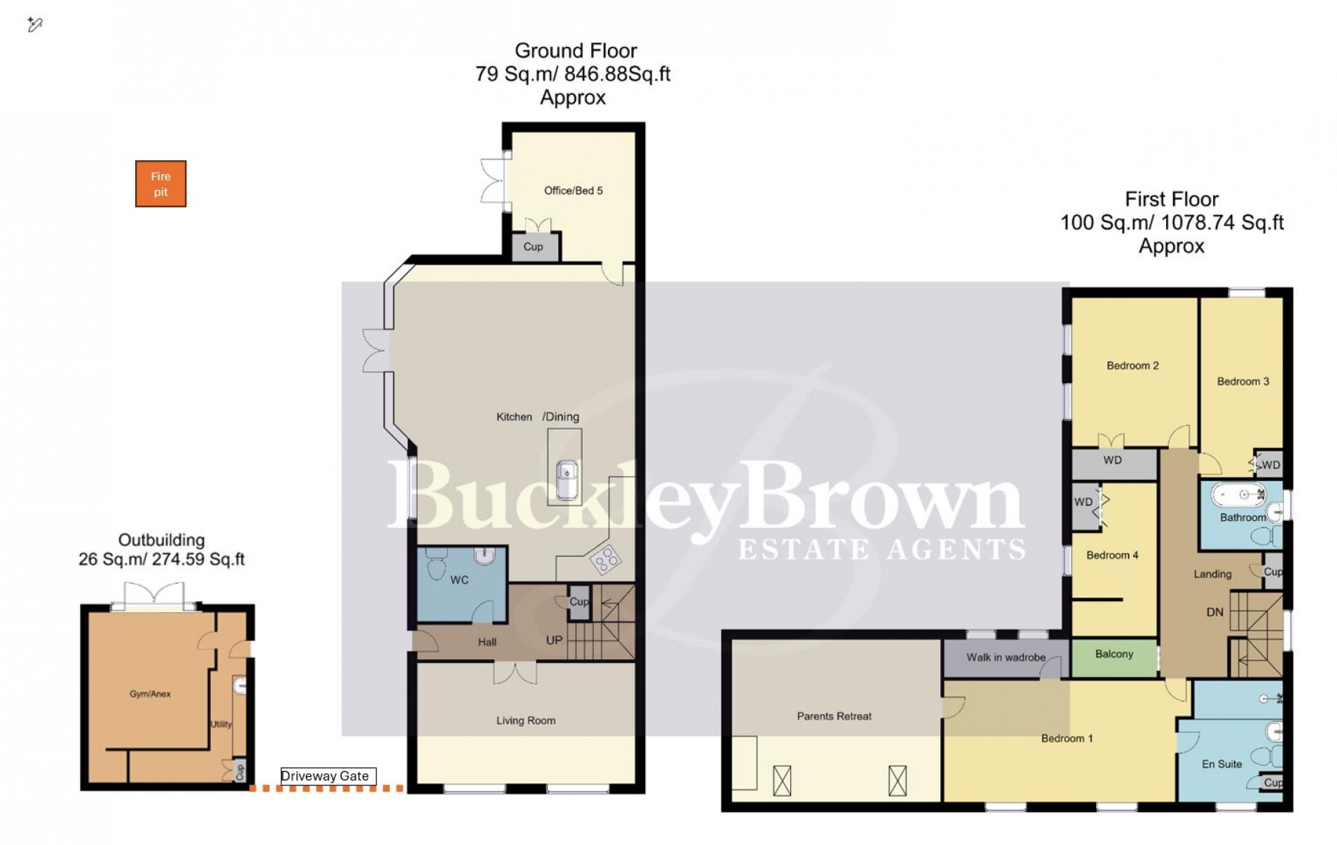 Floorplan for Castle View, Palterton, Chesterfield