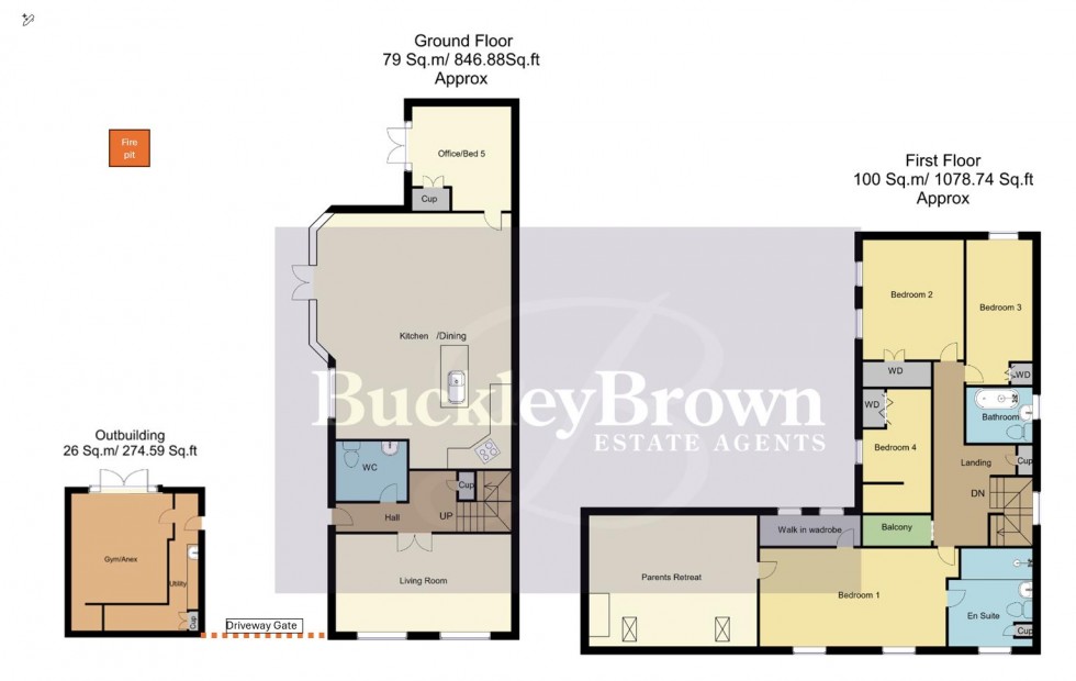 Floorplan for Castle View, Palterton, Chesterfield