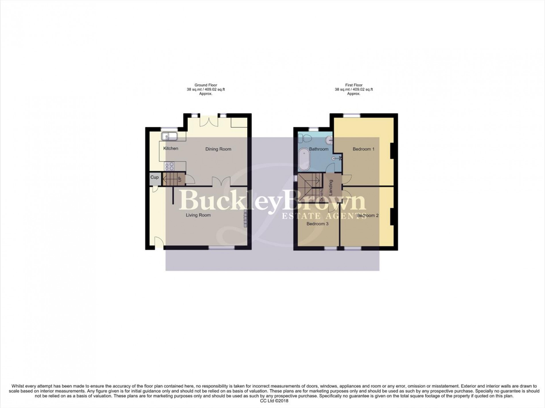 Floorplan for Muschamp Terrace, Warsop, Mansfield