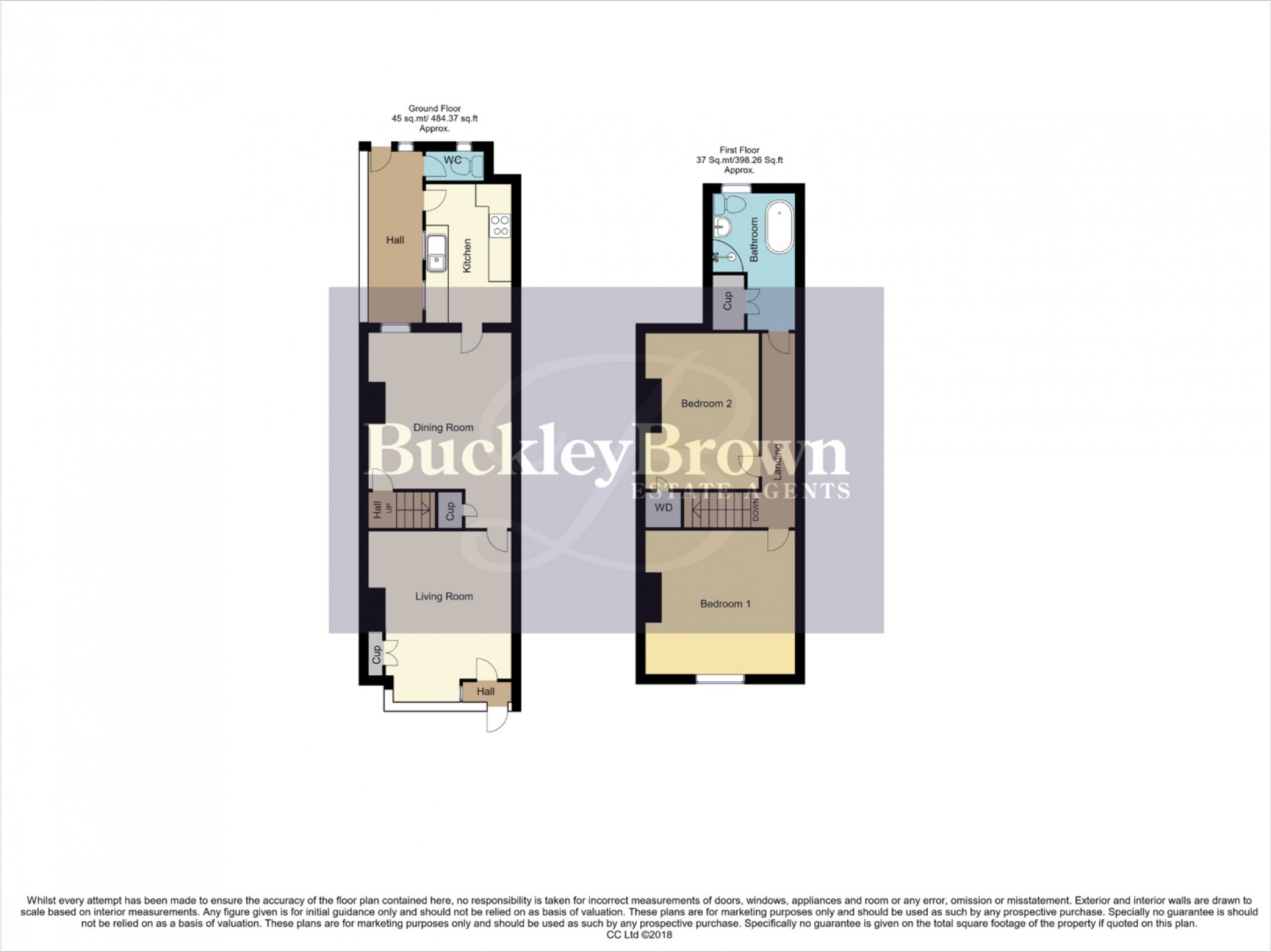 Floorplan for Scarcliffe Street, Mansfield