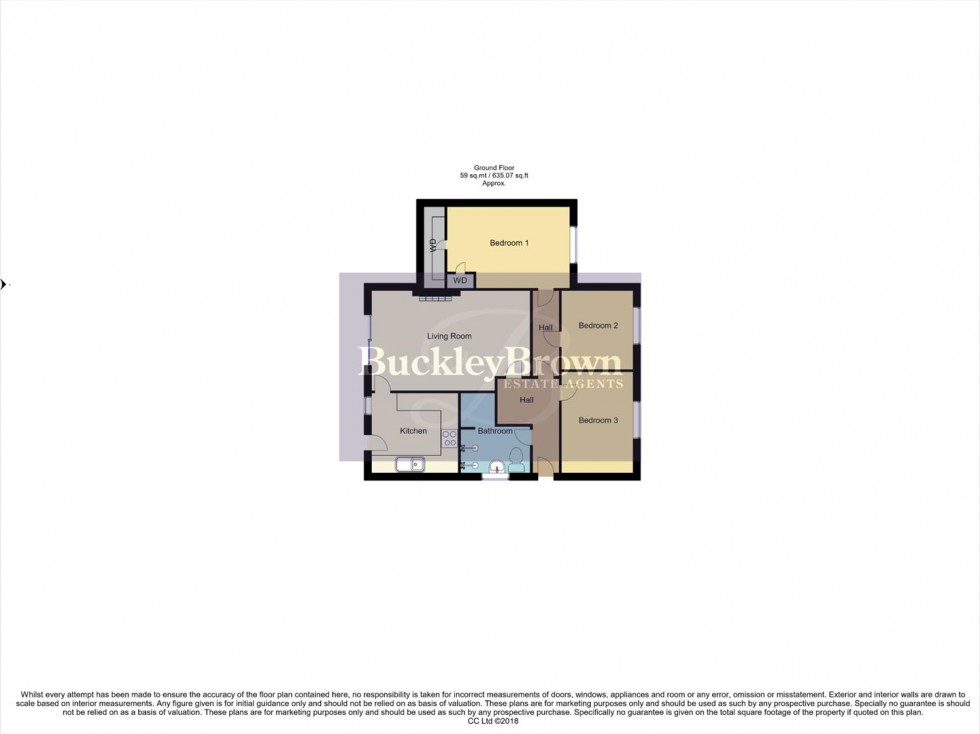 Floorplan for Saddlers Close, Forest Town, Mansfield
