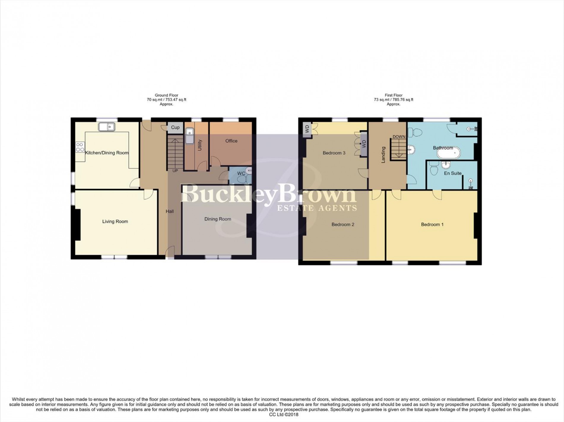 Floorplan for Hilcote Street, South Normanton, Alfreton