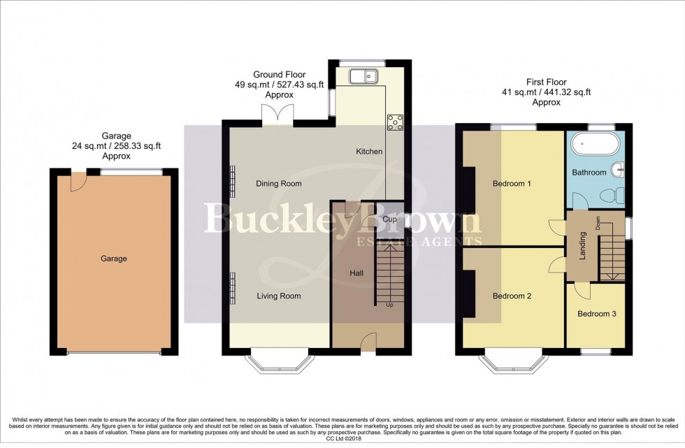 Floorplan for Lichfield Lane, Mansfield