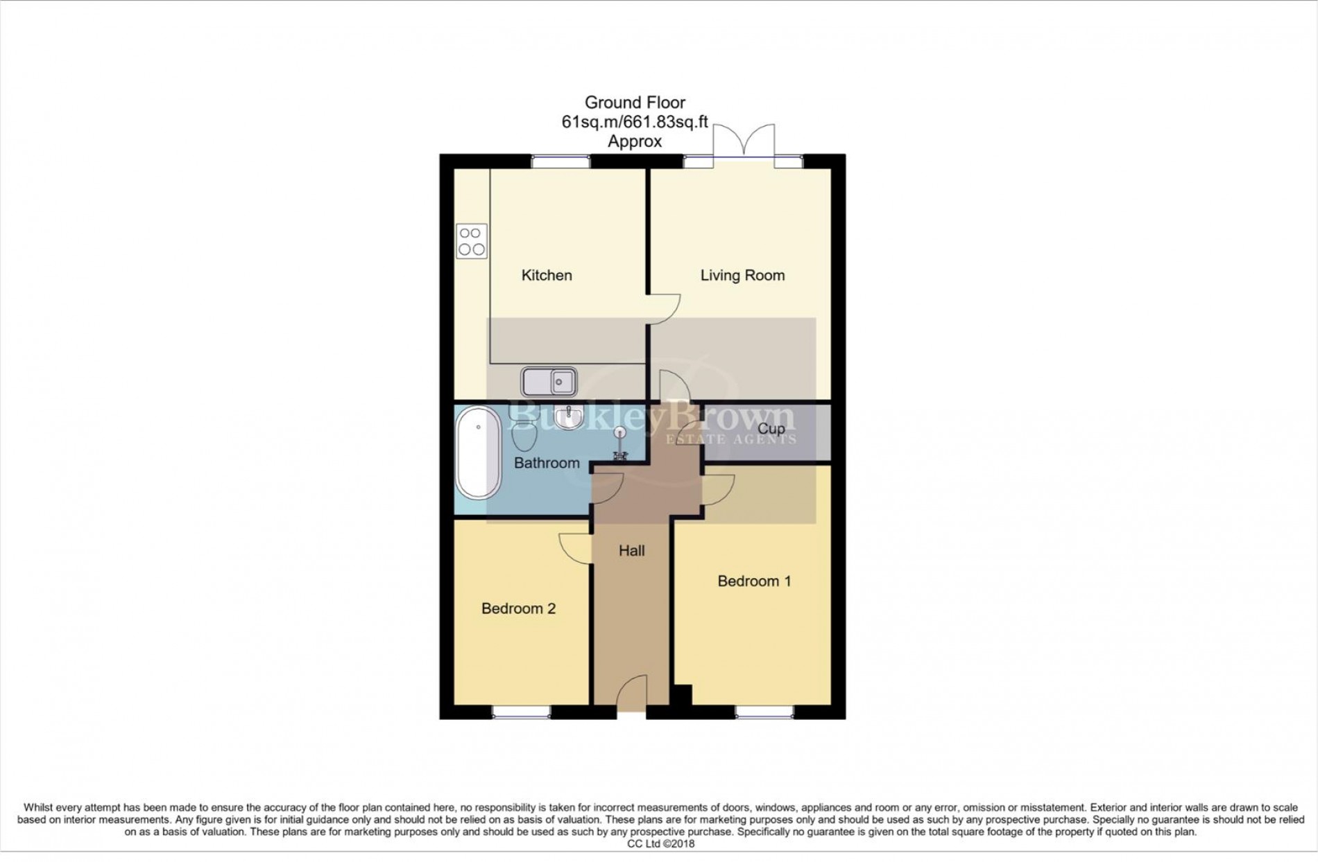 Floorplan for Woodlands Way, Warsop, Mansfield