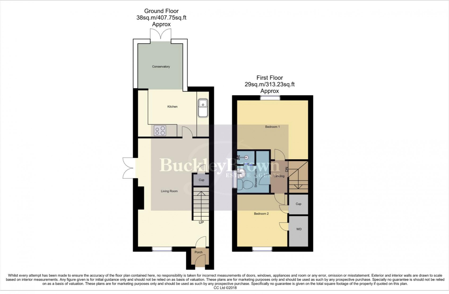 Floorplan for Whitfield Gardens, Woodsetts