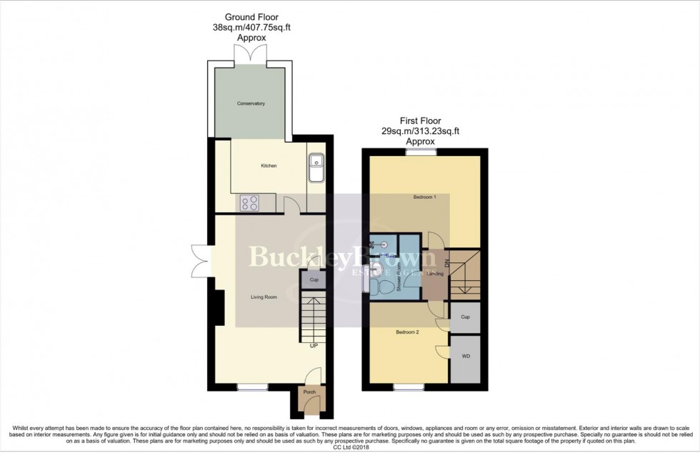 Floorplan for Whitfield Gardens, Woodsetts