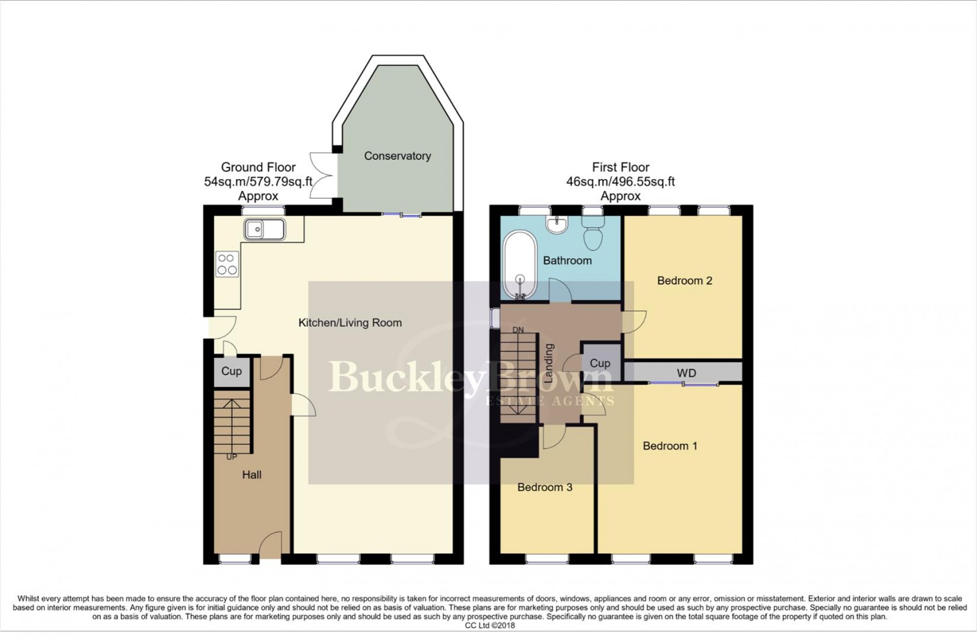 Floorplan for Cotswold Grove, Mansfield