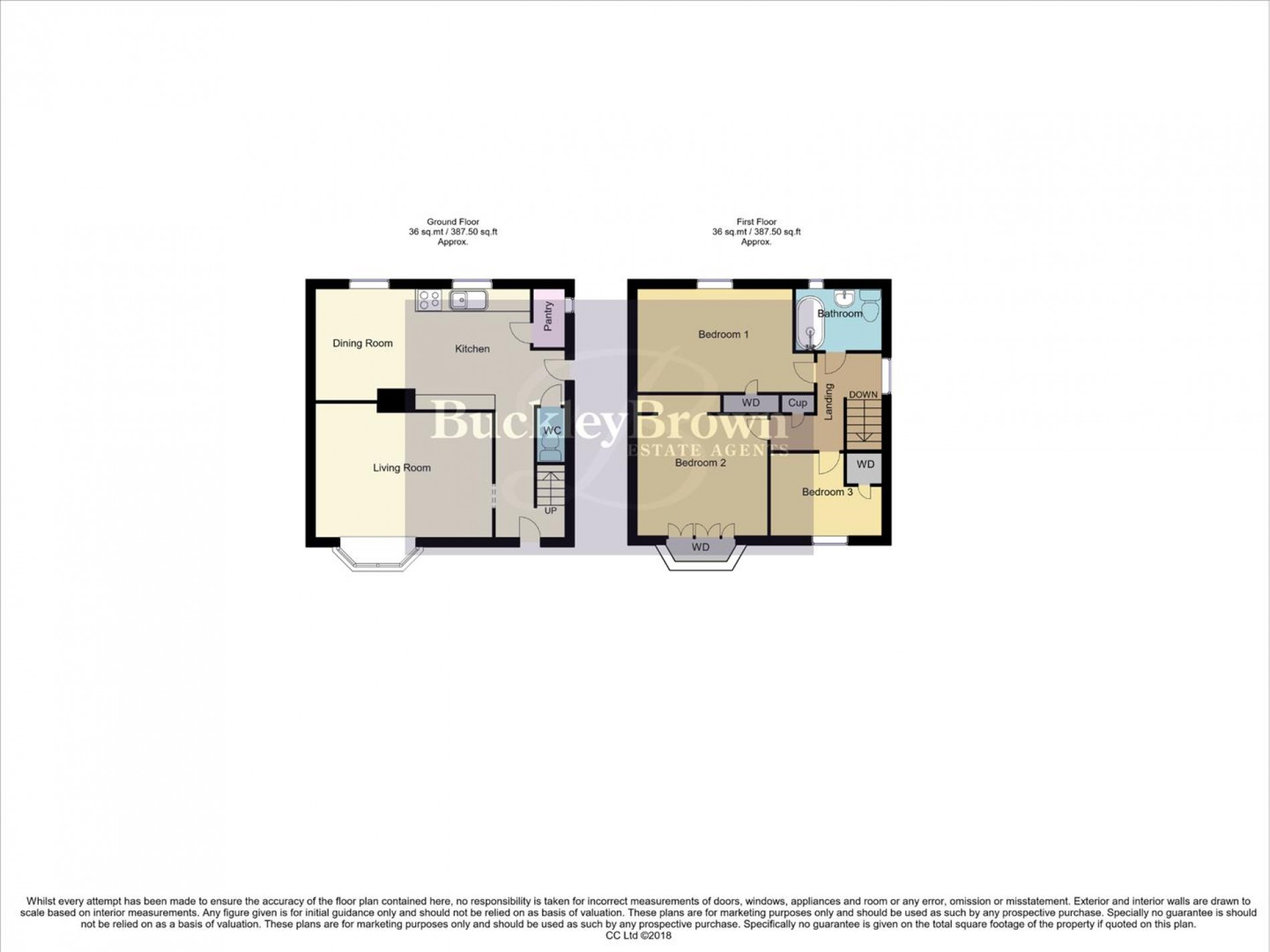 Floorplan for Bosworth Street, Mansfield
