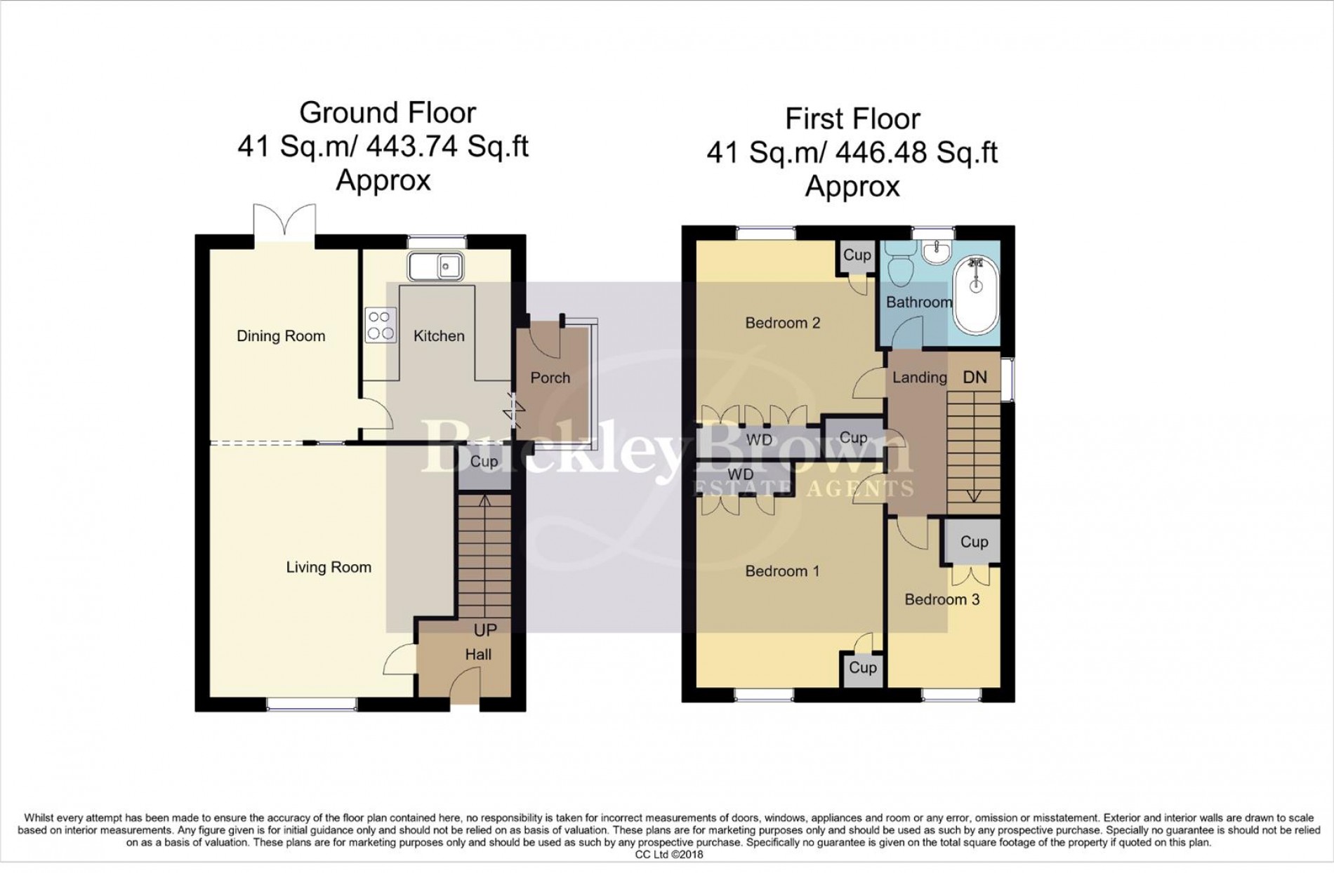Floorplan for Woodhead Close, Edwinstowe, Mansfield