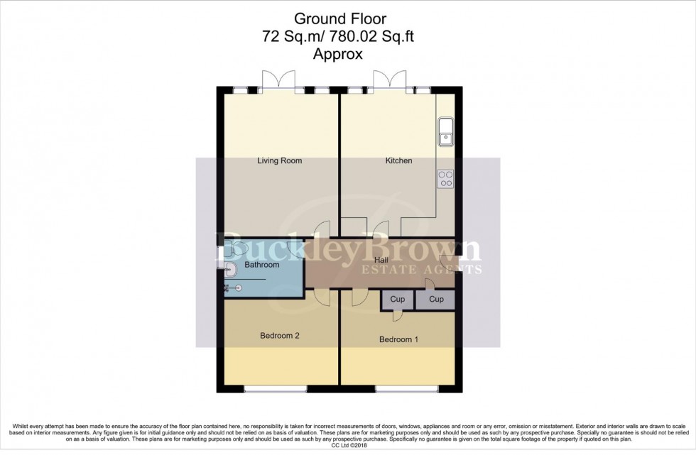 Floorplan for Sherwood Street, Bolsover, Chesterfield