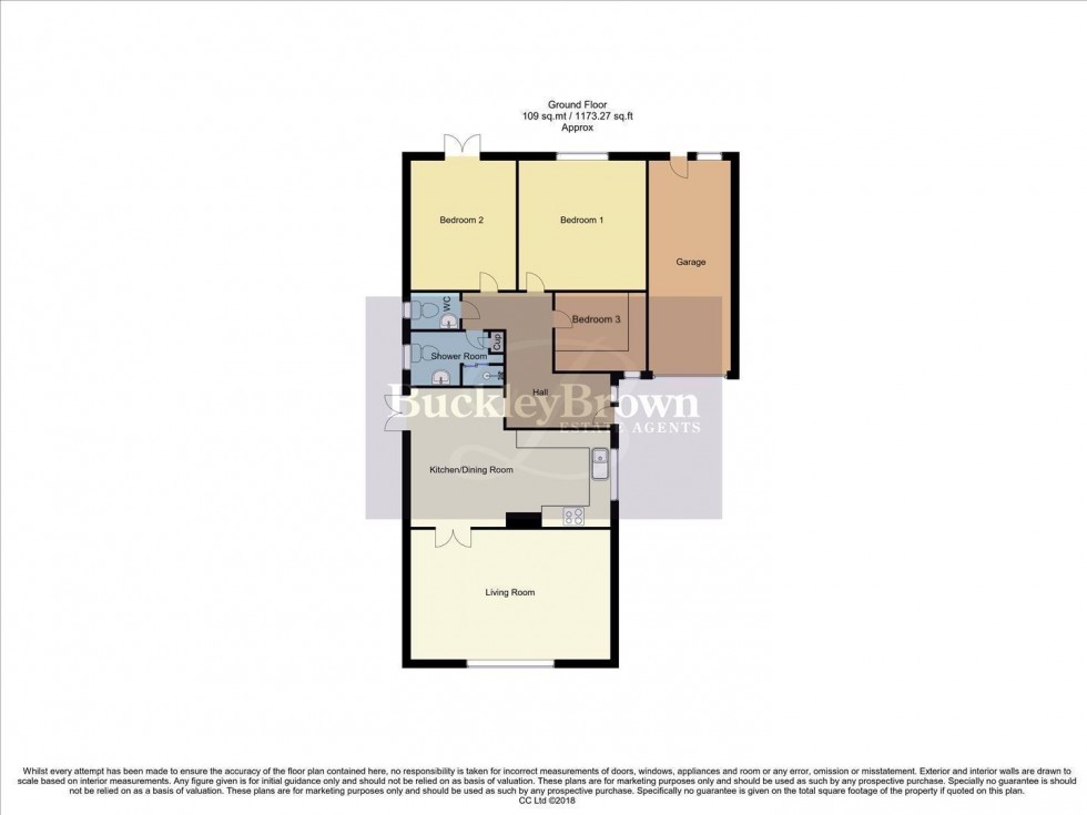 Floorplan for Southwell Road West, Mansfield