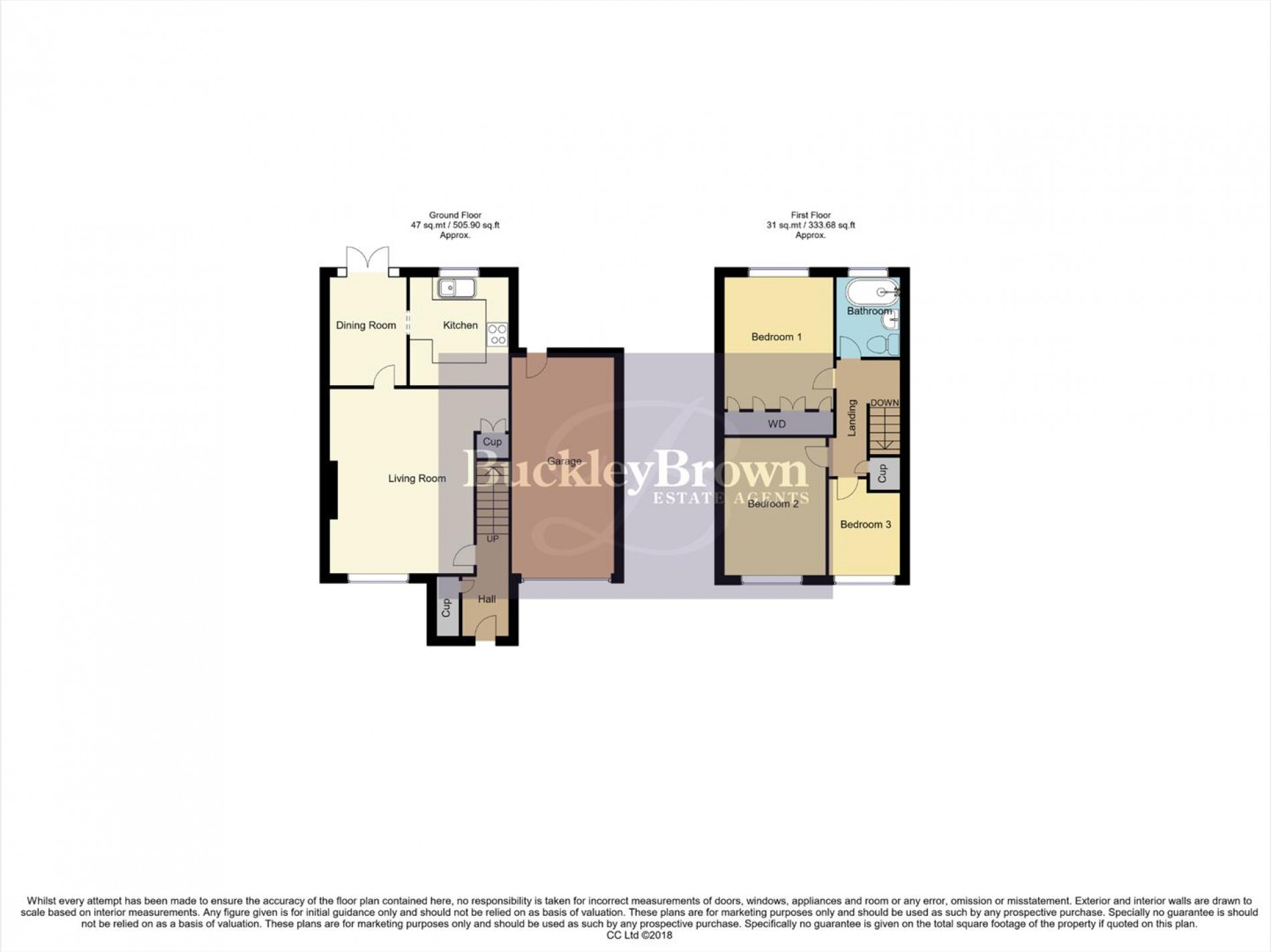 Floorplan for Stanton Street, New Houghton, Mansfield