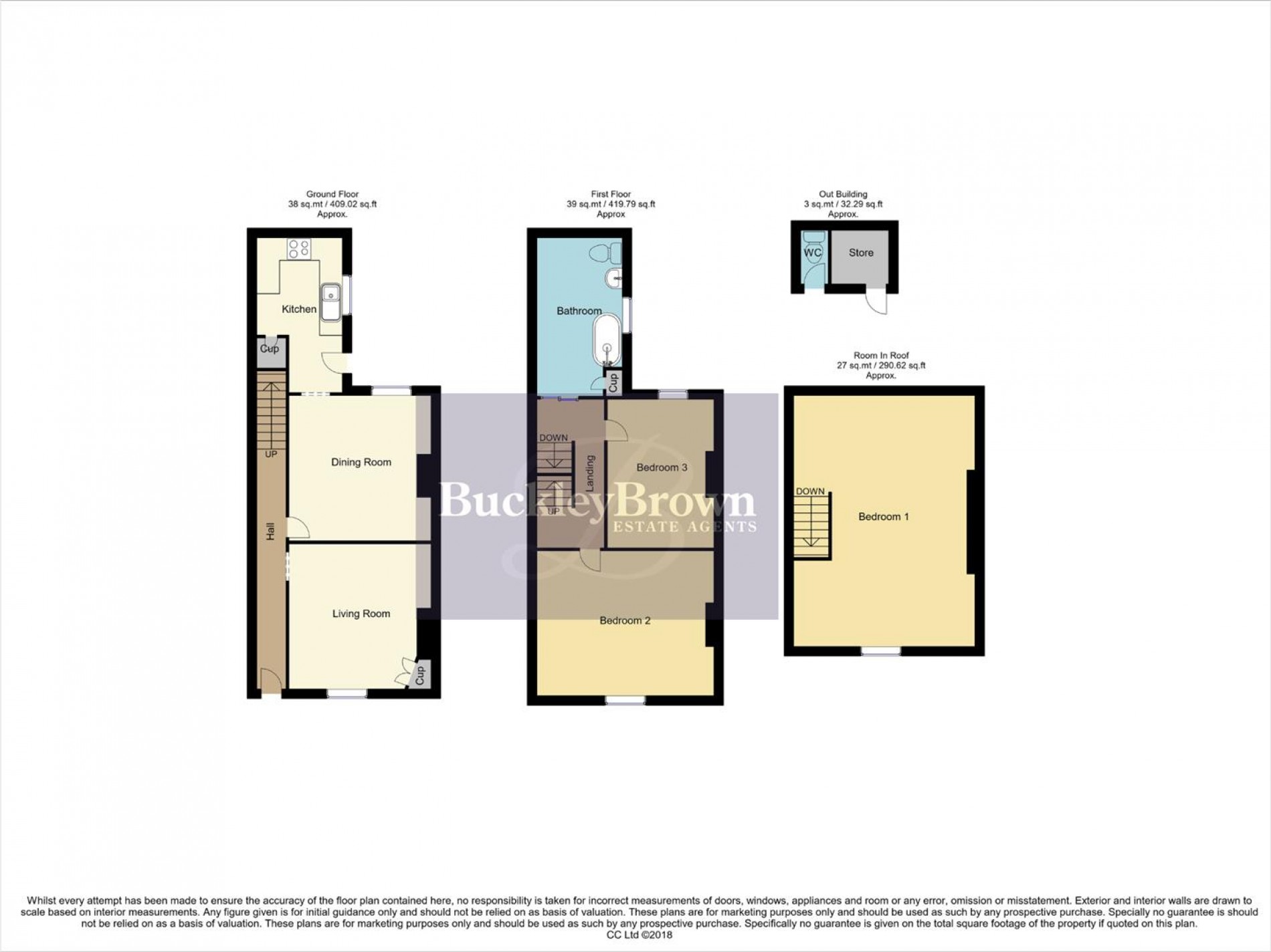 Floorplan for Vale Road, Mansfield Woodhouse, Mansfield