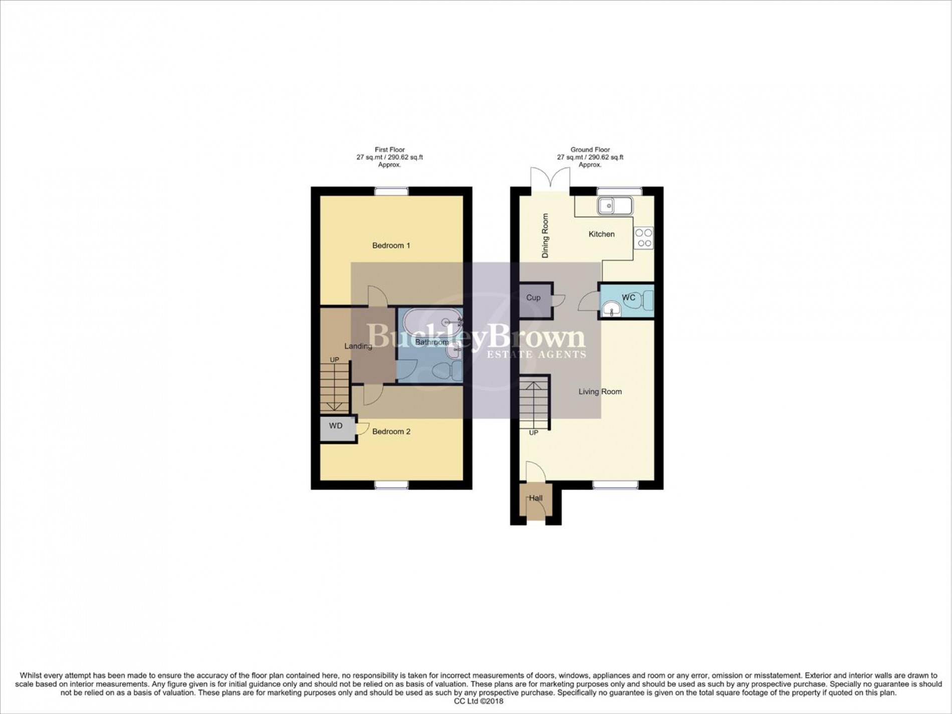 Floorplan for Whisperwood Close, Duckmanton, Chesterfield