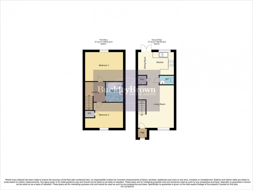 Floorplan for Whisperwood Close, Duckmanton, Chesterfield