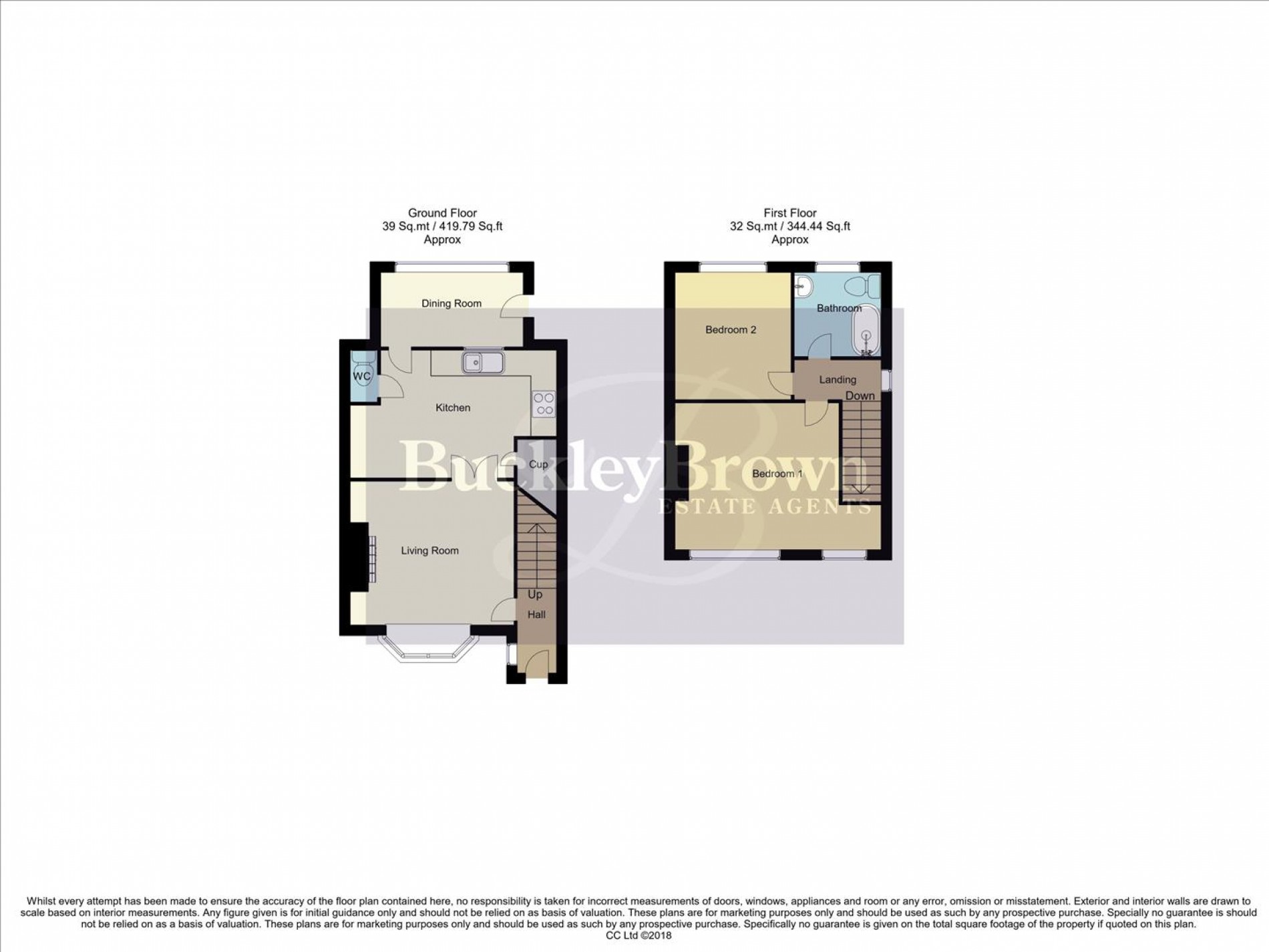 Floorplan for Big Barn Lane, Mansfield