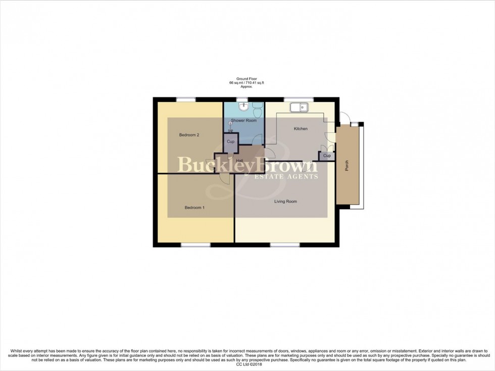 Floorplan for Field Drive, Shirebrook, Mansfield