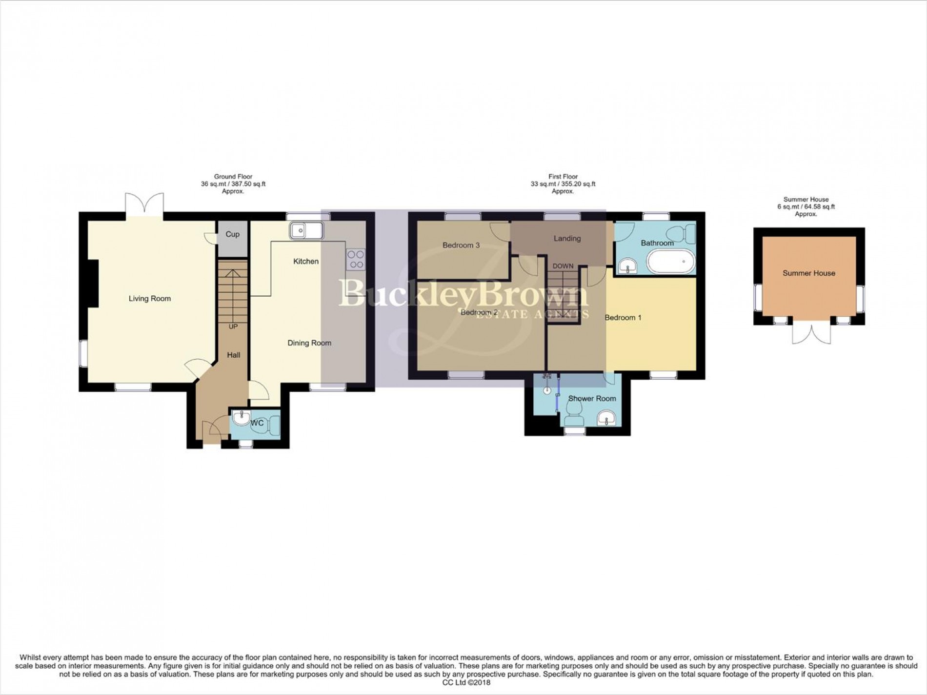Floorplan for Leyland Drive, Bolsover, Chesterfield
