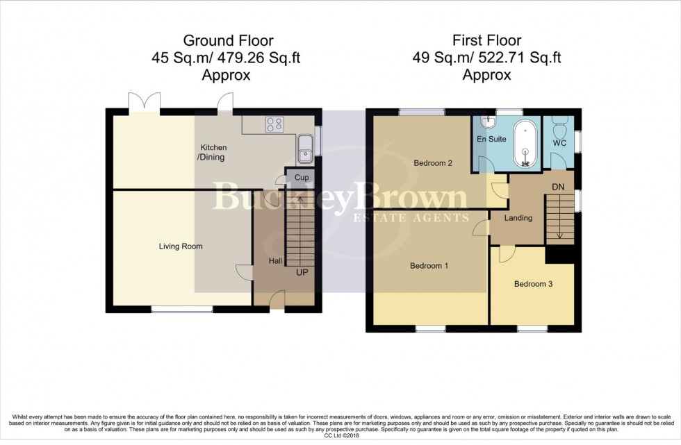 Floorplan for New Road, Blidworth, Mansfield