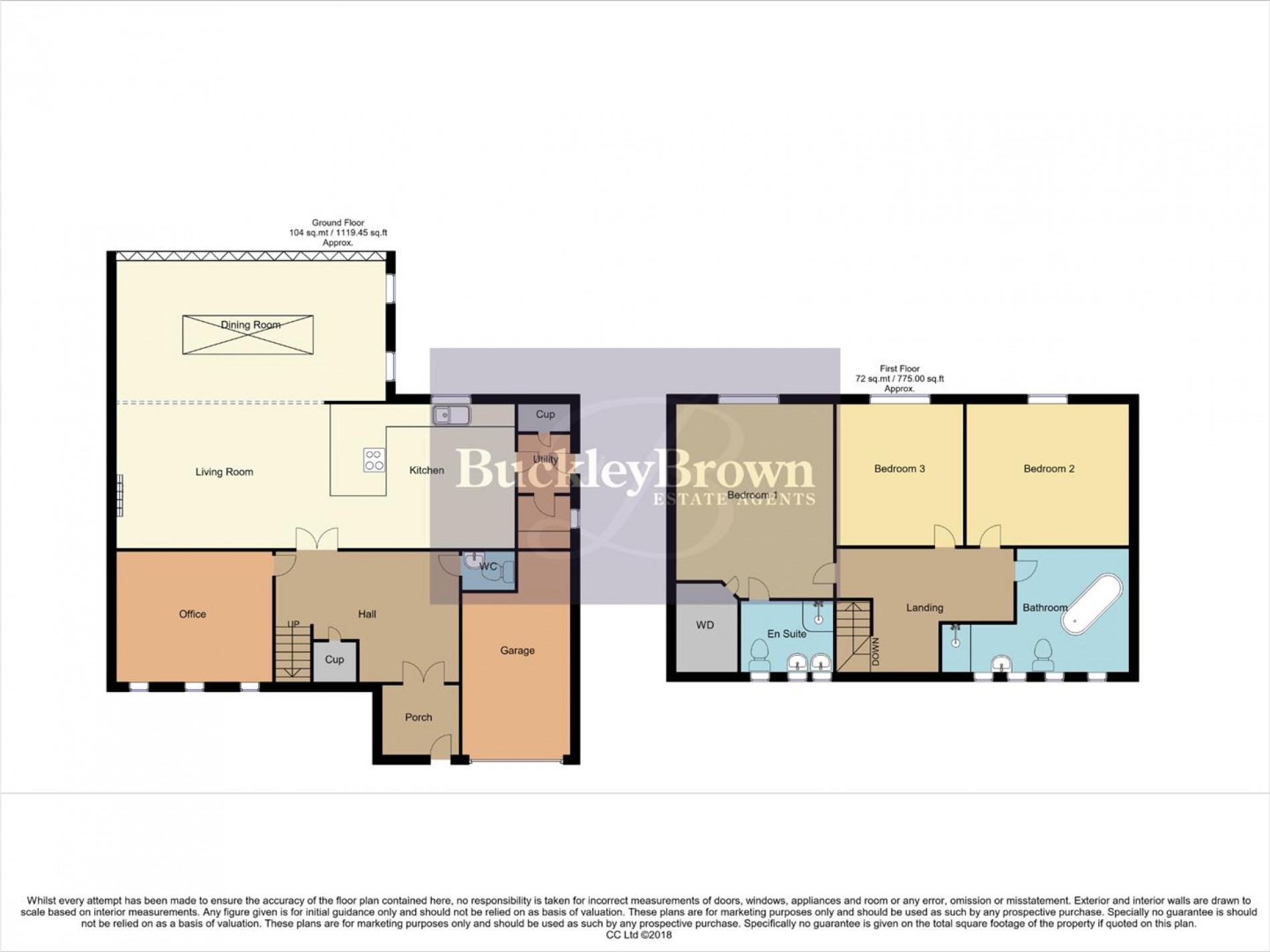 Floorplan for Parkland Close, Mansfield