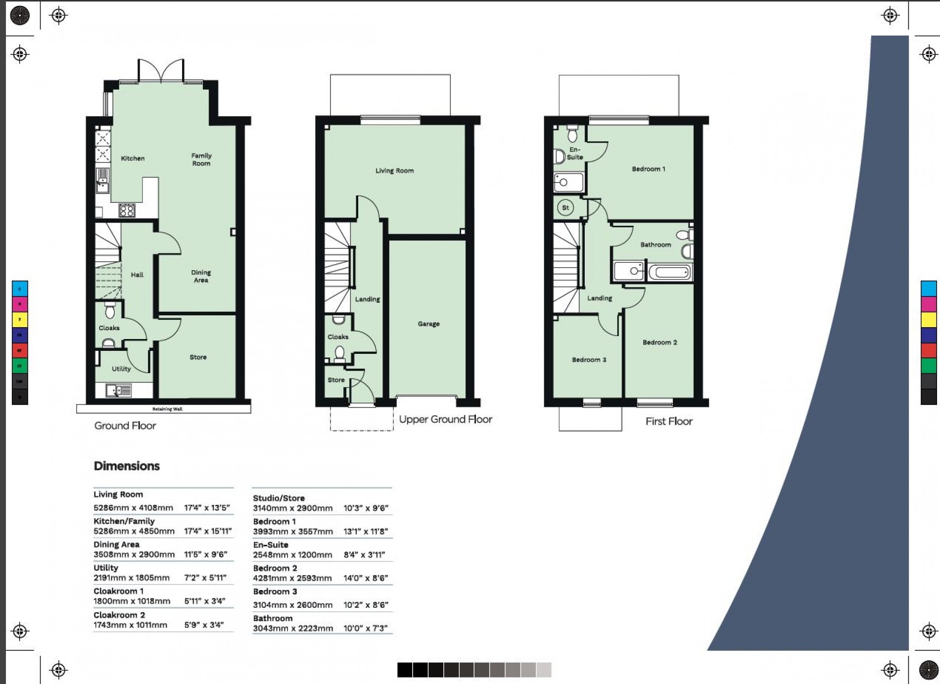 Floorplan for High Oakham Ridge, Mansfield