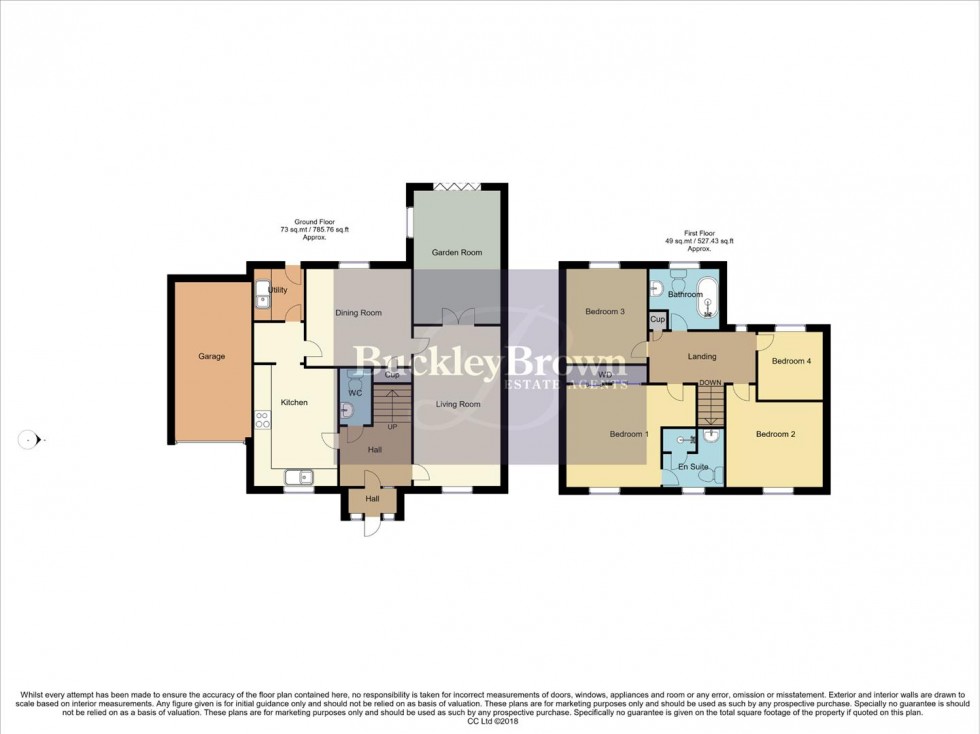 Floorplan for Milner Fields, Wellow, Newark