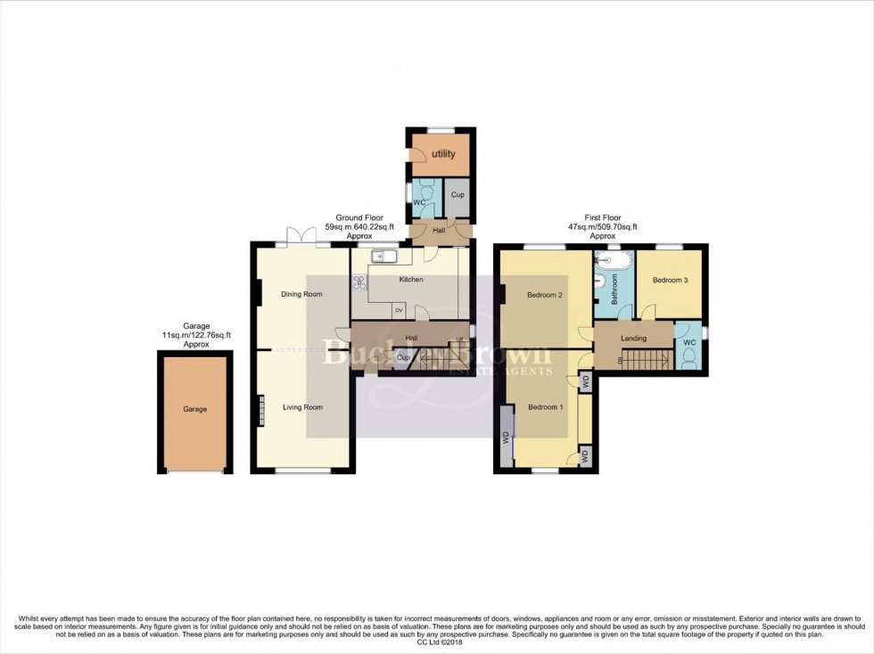 Floorplan for Debdale Lane, Mansfield