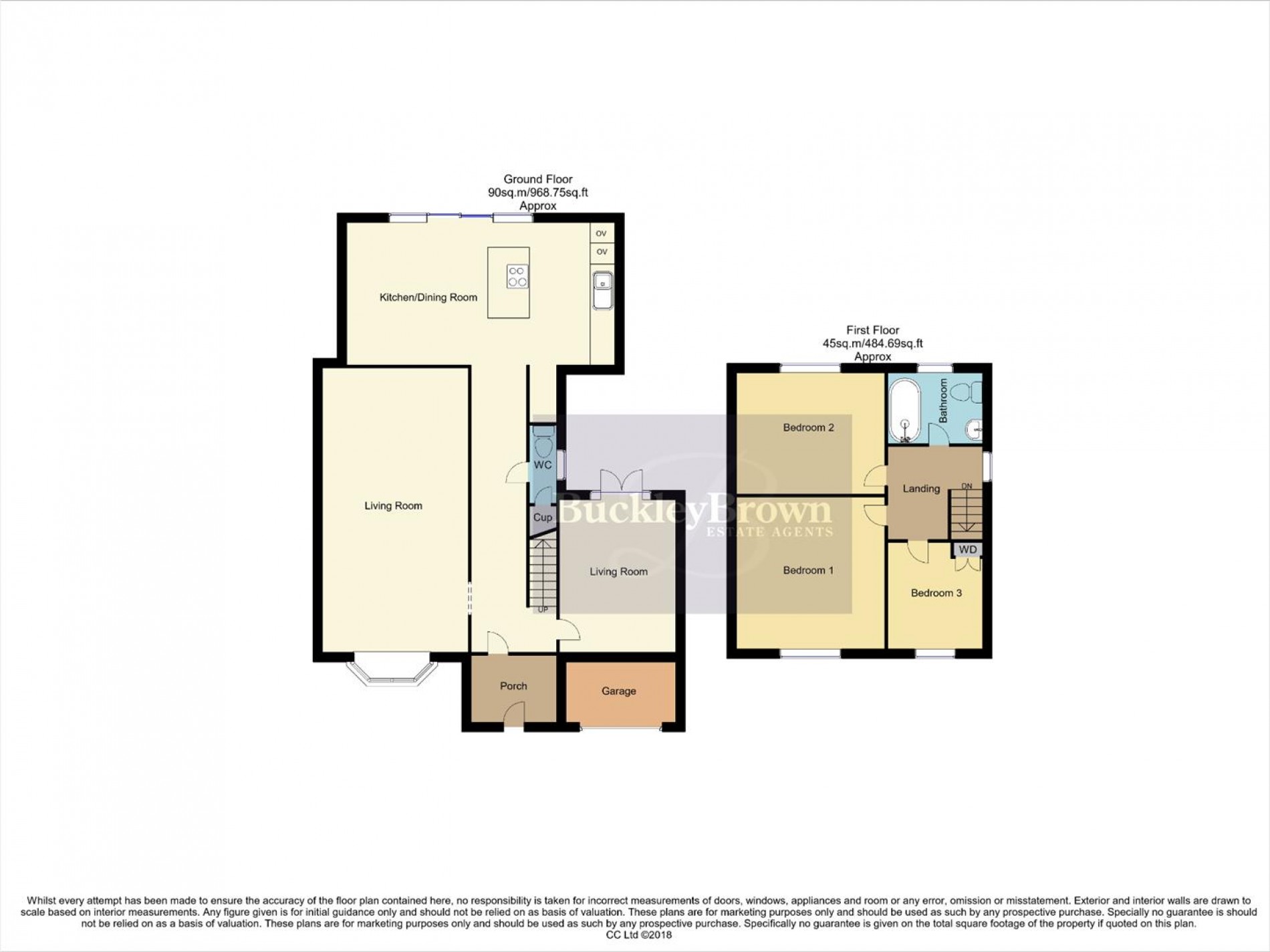Floorplan for Sherwood Street, Warsop, Mansfield
