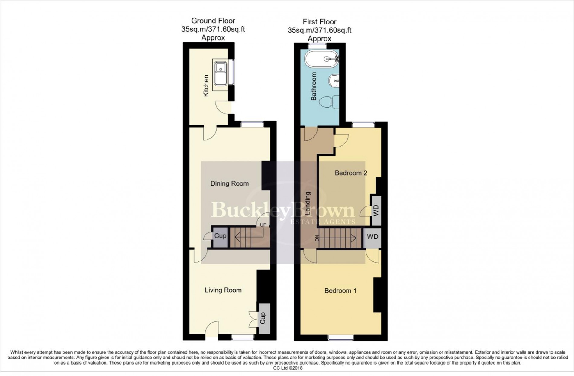 Floorplan for Gedling Street, Mansfield