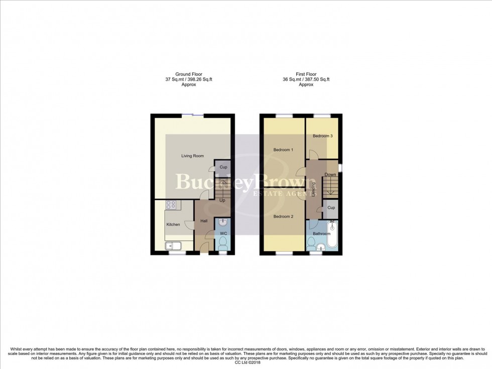 Floorplan for Sixth Avenue, Edwinstowe, Mansfield