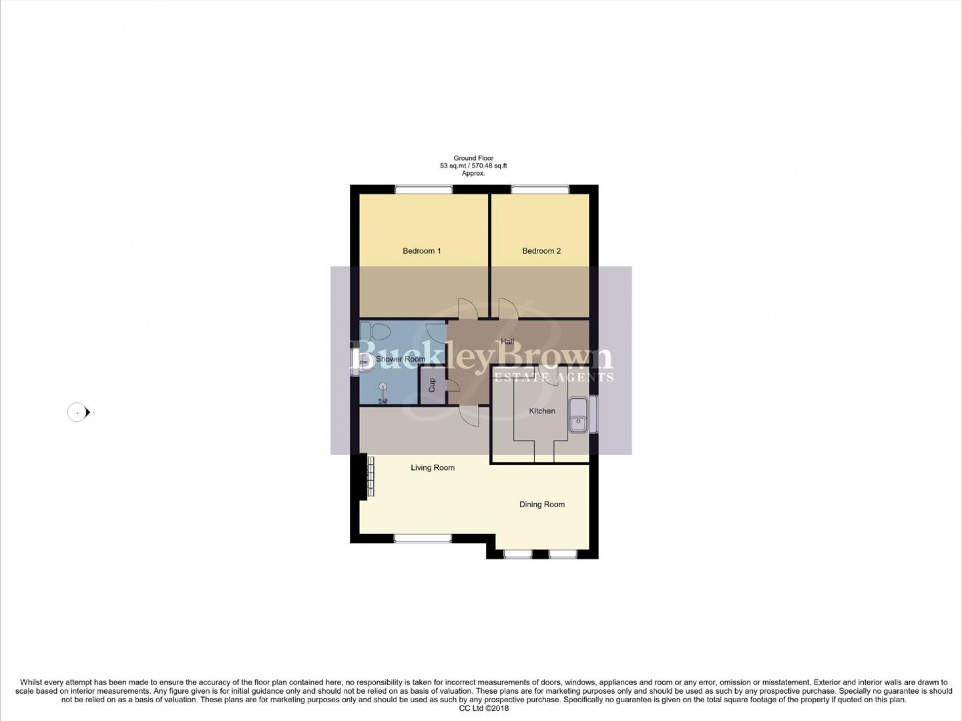 Floorplan for Richmond Drive, Mansfield Woodhouse, Mansfield