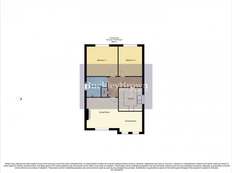 Floorplan for Richmond Drive, Mansfield Woodhouse, Mansfield