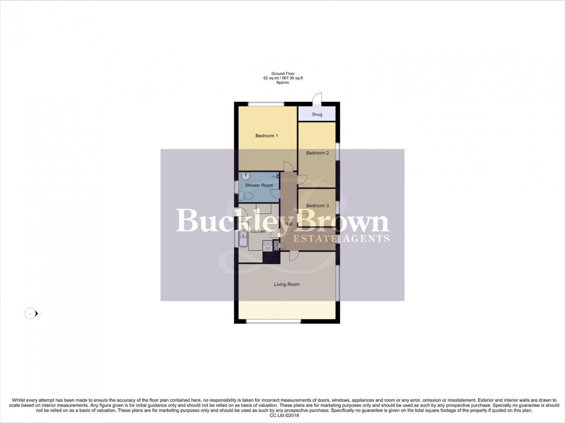 Floorplan for Vere Avenue, Sutton-In-Ashfield