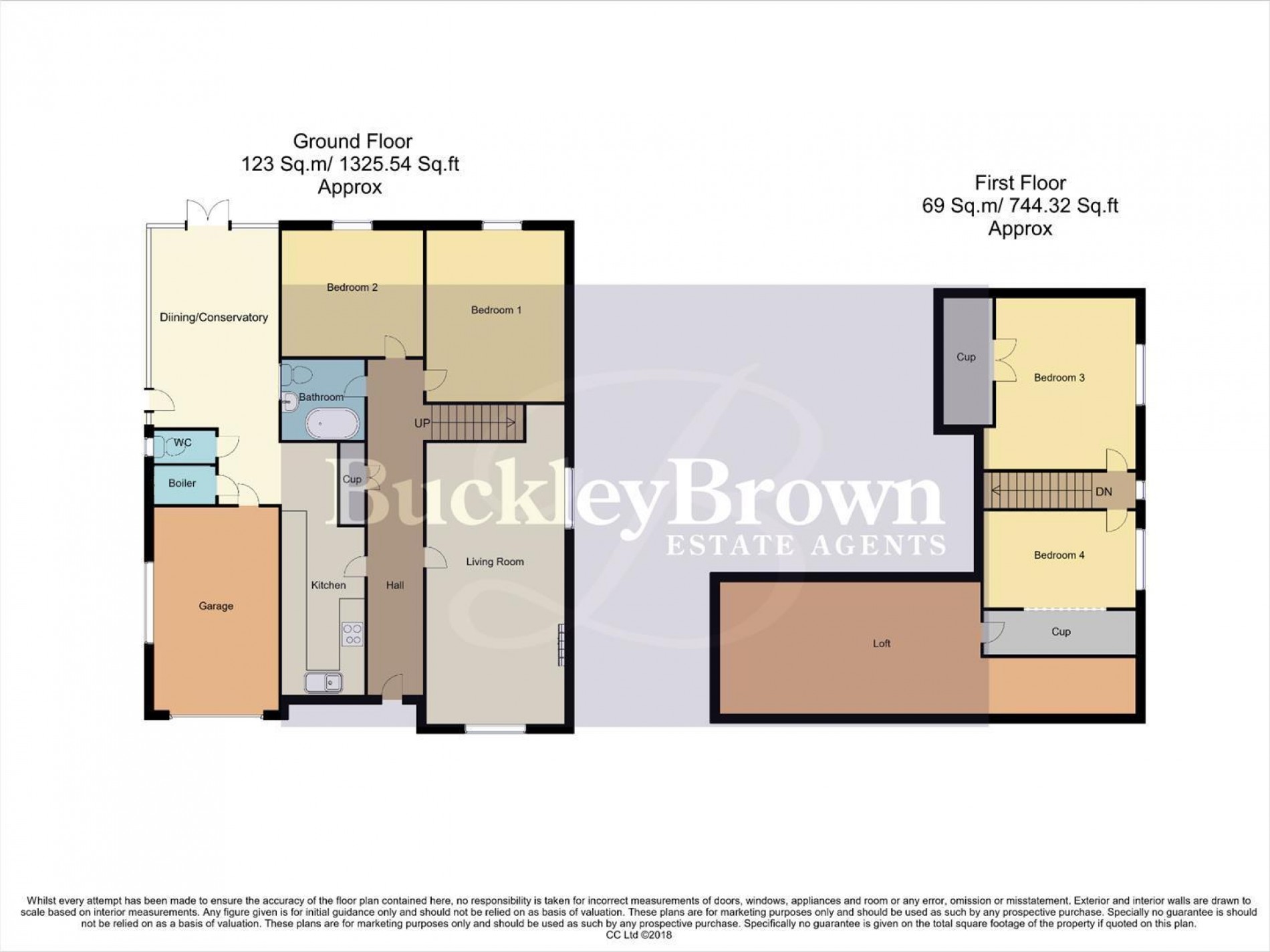 Floorplan for Olive Grove, Forest Town, Mansfield