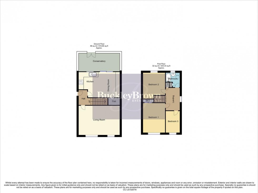 Floorplan for Birchwood Drive, Sutton-In-Ashfield