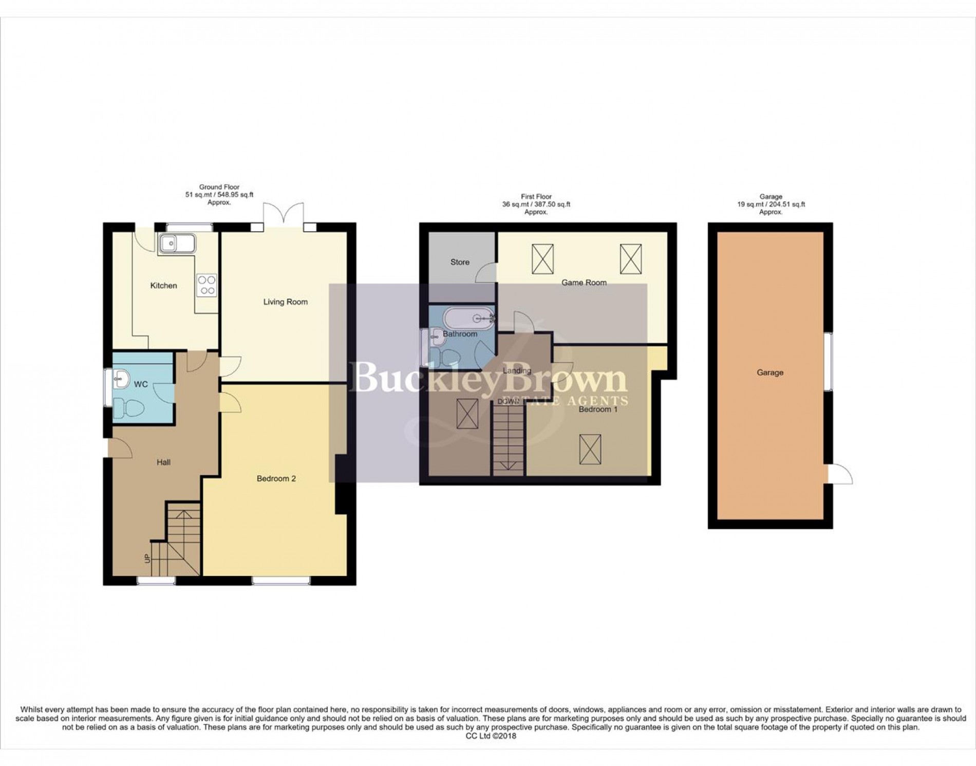 Floorplan for Budby Avenue, Mansfield
