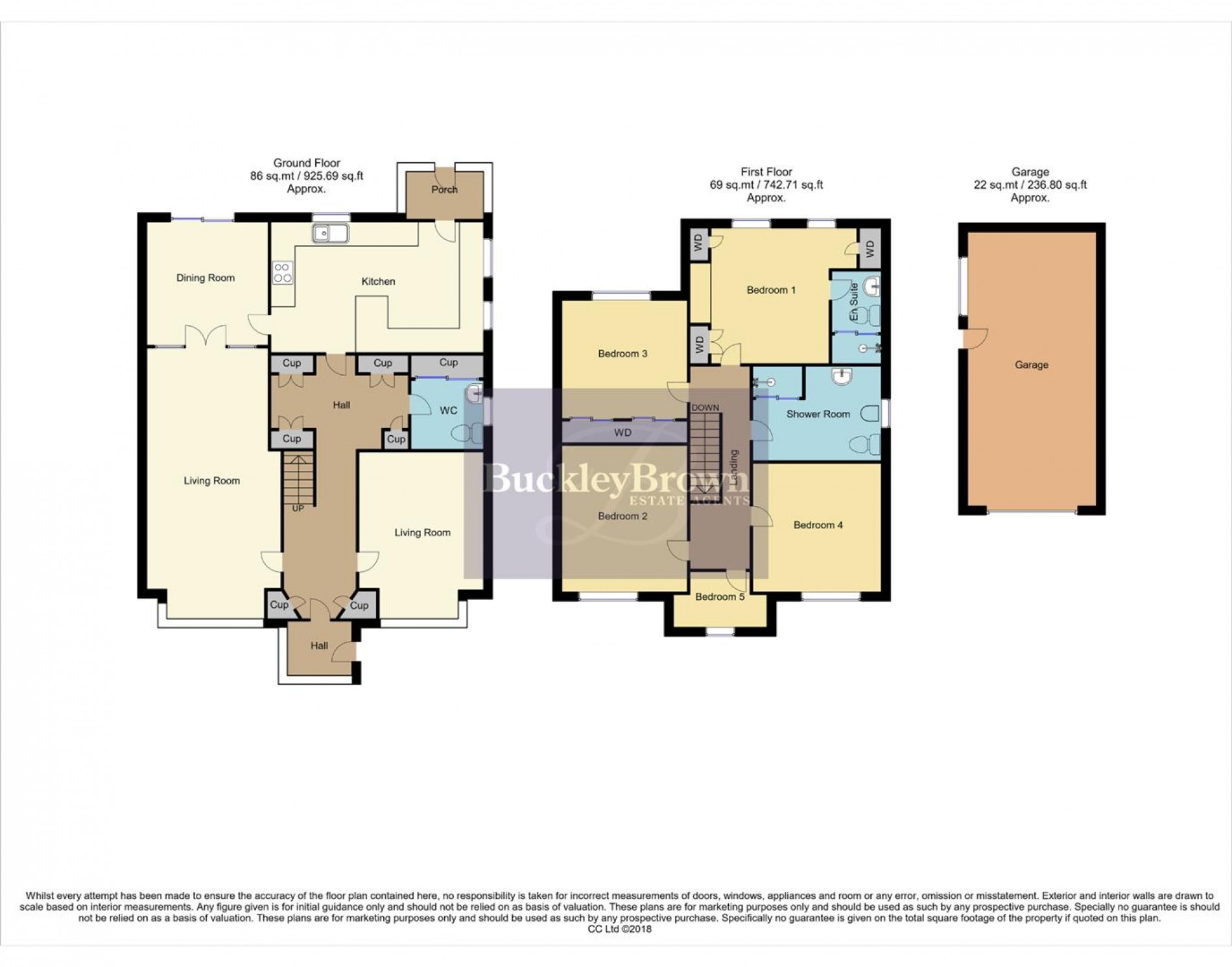 Floorplan for Brookland Avenue, Mansfield