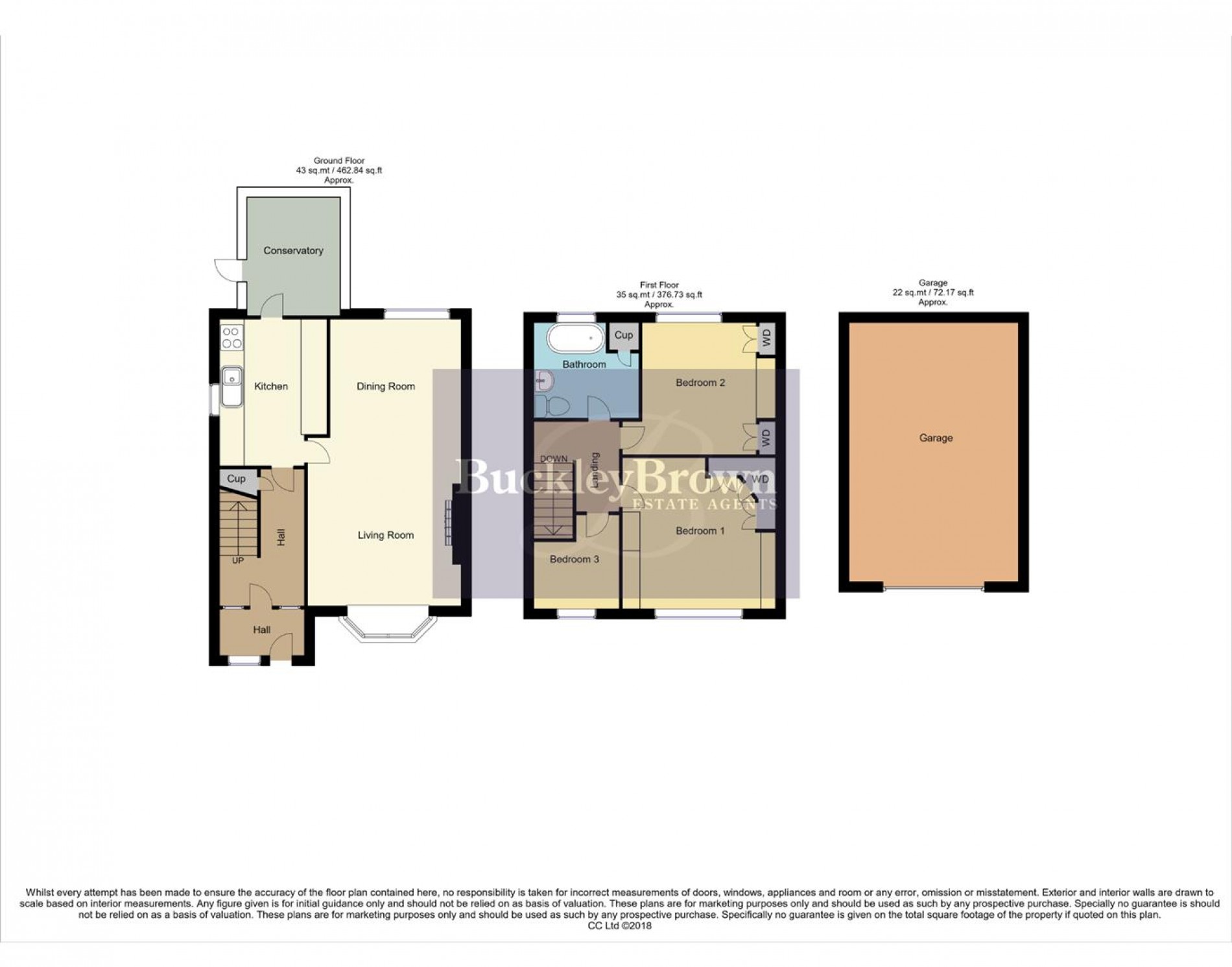 Floorplan for Lilac Grove, Glapwell, Chesterfield