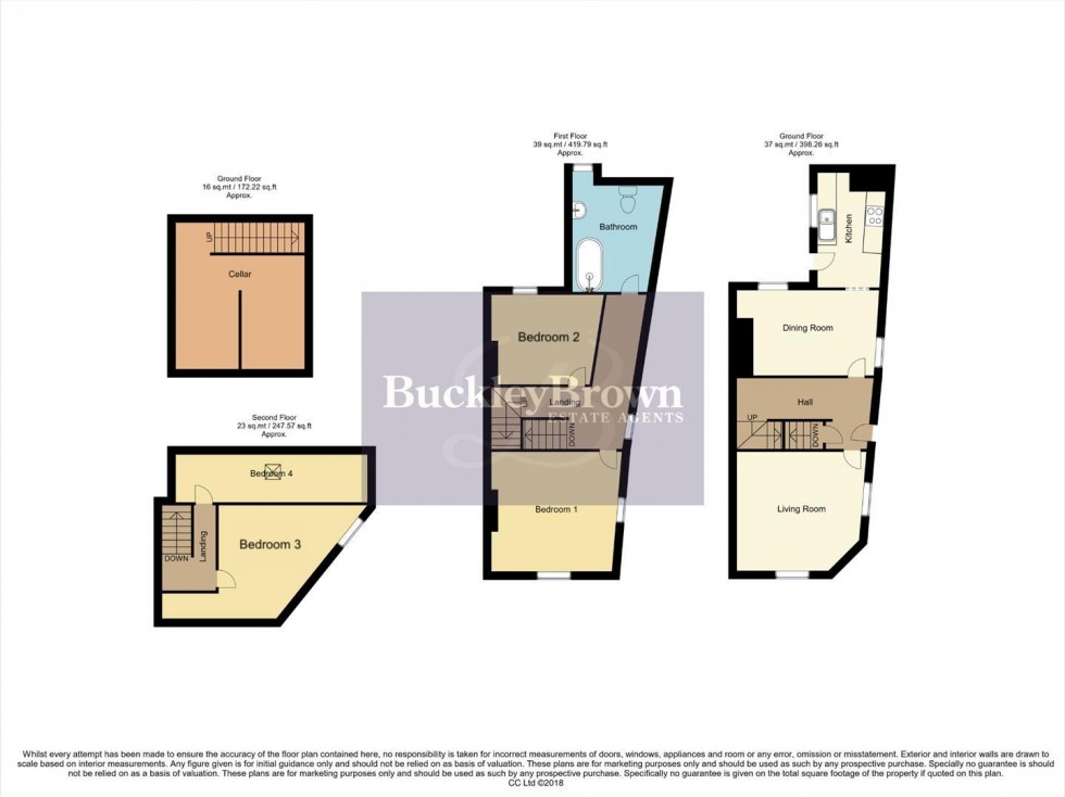 Floorplan for Leeming Lane South, Mansfield Woodhouse, Mansfield