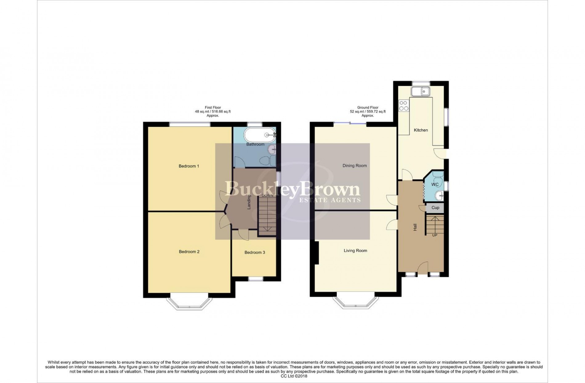 Floorplan for Chesterfield Road North, Mansfield